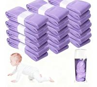 1 pièce/2 pièces/4 pièces/6 pièces/8 pièces/10 pièces Sacs poubelle pour couches violets, convenant pour Twist & Click, Tommee Tippee, Sangenic SimpIee, Angelcare, Genie, Munchkin et autres marques. S