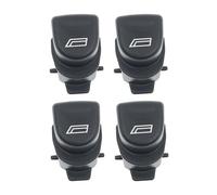 1 Pièce/2 Pièces/4 Pièces Pour ALFA Pour ROMEO 147 GT Bouton De Commutation De Fenêtre De Voiture Couvercle De Bouton De Lève-vitre Accessoires Baiqimv(4 PIÈCES)