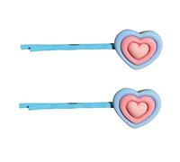 1 pièce/2 pièces/4 pinces à cheveux pour filles chaudes, queue de cheval, barrettes à cheveux en forme de cœur, barrettes à cheveux pour adolescentes, épingles à cheveux pour filles chaudes