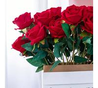 1 pièce/2 pièces/5 pièces Fleurs de rose en velours faux, décorations de Noël, centres de table, décoration de salle à manger, décoration de chambre, décoration de maison, décoration de salle de bain,