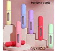 1 pièce/2 pièces/6 pièces Flacon de parfum portable rechargeables, flacon vaporisateur de taille voyage de 5 ml, récipient d'échantillon cosmétique (couleur aléatoire) Couleur mixte 6 pièces,Vert 1 pi