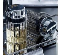 1 pièce/2 pièces Bouteille distributrice de mousse à pression, Distributeur de nettoyant moussant de luxe portable, Shampoing, Gel douche, Fabricant de mousse à vaisselle Décoration de salle de bain à