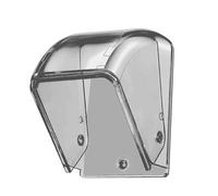 1 pièce / 2 pièces de protection pour systèmes d'accès de porte, anneaux de protection, couverture de sonnette de porte, bouclier extérieur pour sonnette vidéo, mallette d'alarme anti-neige