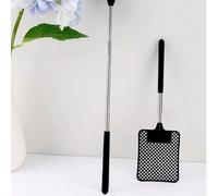 1 pièce/2 pièces Tapette à mouches extensible avec long manche, tueur manuel de moustiques et de mouches, outil de répulsif à mouches mignon 1 pièce noire,2 pièces noiresABS