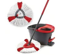 1 pièce/2 pièces Tête de vadrouille de remplacement pour le système à 1 réservoir O-Cedar et EasyWring, Tampons de vadrouille lavables, Chiffons de vadrouille réutilisables Tampons de vadrouille pivot