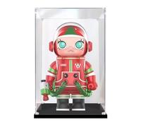 1 pièce 25x25x35cm Vitrine en Acrylique Transparente Anti - poussière | Boîte de présentatio pour Lego 75308 75335 21349 21346 Model POP Mart Space Molly 400% Doll