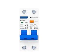 1 pièce 2P C Type AC230V MCB protecteur de fuite RCBO surcharge protection contre les courts-circuits disjoncteur à courant résiduel interrupteur RCCB RCD(20A)