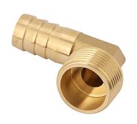 1 Pièce 3/4 Filetage Mâle en Laiton, Raccord de Tuyau en Laiton, Raccord de Tuyau coudé en Laiton, Raccord de Tuyau en Laiton, Wasserwaage Blase Coude de Raccord barbelé, Raccord