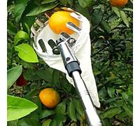1 pièce/3 pièces/5 pièces Cueilleur de fruits en acier inoxydable, panier de cueillette de fruits, essentiel pour la récolte des pommes, oranges, poires et autres fruits d'verger - Sécateur de taille 