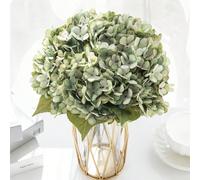 1 pièce/3 pièces Bouquet d'hortensias artificiels, plante de fleurs fausses, décoration de chambre, décoration d'automne, centre de table, décoration de fête d'anniversaire, décoration de mariage, mai