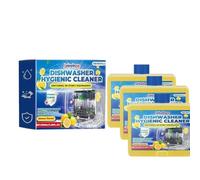 1 pièce - 3 pièces - Nettoyant et détartrant for lave-vaisselle de 100 ml - Parfum citron, élimine le calcaire et la graisse, sans danger for la vaisselle, formule écologique, compatible avec Jakehoe(