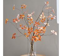 1 pièce/3 pièces Tiges de verdure artificielles Branches pour vase 70 cm Fausses verdures avec branches d'olivier Plantes artificielles d'extérieur pour décoration de jardin, bureau et bureau à domici