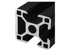 1 pièce 3030 profilé en aluminium noir for cadre de bricolage, rail linéaire, extrusion de pièces d'imprimante 3D CNC, machine d'extrusion de métal(OB-3030N1-b,500mm)