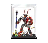 1 pièce 30x25x40cm Vitrine en Acrylique Transparente Anti - poussière 3mm, Grande Boîte de présentatio pour Lego 80033 41154 Model Pop Mart Labubu 400% Doll