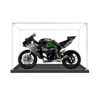 1 pièce 35x15x20cm Vitrine en Acrylique Transparente Anti - poussière 3mm, Grande Boîte de présentatio pour Lego 21034 21057 42155 42170 Motos 1/9 Model