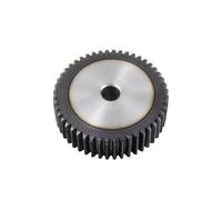 1 pièce 39 dents roue dentée droite sans moyeu, roue dentée droite lisse, module 2, alésage 12mm