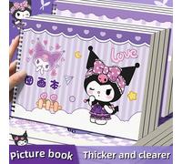 1 pièce/4 pièces Album de dessin pour enfants Sanrio, carnet à croquis épais format A4, cahier, convient aux enfants, à la maternelle, aux élèves du primaire, du CP au CE1, rentrée scolaire, cadeau d'