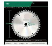 1 Pièce 40/60/80 Dents Tête De Coupe-herbe Lame Lame Bois Tondeuse Disque For Tondeuse À Gazon For Débroussailleuse Tondeuse Jardin Tondeuse À Gazon Pièces(5A-40T)