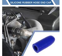 1 Pièce 40Mm Longueur 12Mm/0,47" Id Bouchon D'Extrémité De Tuyau En Silicone Bleu Renforcé En Silicone Pour Tube De Dérivation Universel