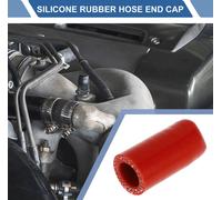 1 Pièce 40Mm Longueur 16Mm/0,63" Id Bouchon D'Extrémité De Tuyau En Silicone Rouge Pour Voiture En Silicone Renforcé Pour Tube De Dérivation Universel