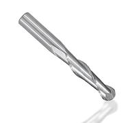 1 Pièce 4mm-6mm 2 Lames Hélicoïdales En Acier À Grande Vitesse Fraise À Bout Sphérique,6 * 52 * 80