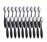 1 pièce/5 pièces/10 pièces Pinceau multi-usages pour estomper et mélanger l'encre - pack assorti, embout plat de précision convenant aux artistes, aux travaux manuels DIY et à la confection de cartes.