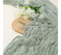 1 pièce/5 pièces Chemin de table de couleur unie 90*180cm, Nappe polyester minimaliste, Convient pour la table à manger Taille Unique,5 pièces,90*300cm,90*400cmPolyester