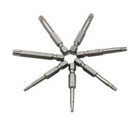 1 pièce 50 mm pour embout de tournevis Torx tige hexagonale magnétique pour T10 T40, compatible avec tournevis électriques (T40)