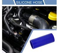 1 Pièce 54Mm/2,13" Id 150Mm/5,91" Longueur 0° Tuyau De Silicone Bleu Tuyau De Liquide de Refroidisement Universel
