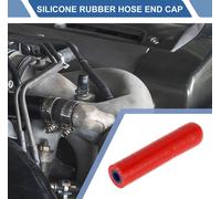 1 Pièce 60Mm Longueur 6Mm/0,24" Id Rouge Bleu Embout De Tuyau En Caoutchouc De Silicone Embout De Bouchage Renforcé En Silicone Pour Tube De Dérivation Universel