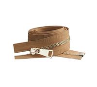 1 pièce 70cm, 5#, Fermeture éclair colorée en métal doré à extrémité ouverte, verrouillage automatique, pour vêtements, artisanat, accessoires de couture, bricolage