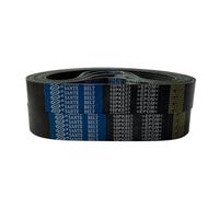 1 pièce 7PK585 597 10PK660 600 compatible avec la courroie d'entraînement de la fraise rotative de scarificateur(7PK597)