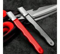 1 pièce Affûteur de ciseaux d'élagage, pratique et compact, convient pour les couteaux de voyage et de chasse, les couteaux de cuisine et les lames, les ciseaux de jardinage, un bon assistant, affûte-