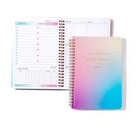 1 Pièce Agenda Semainier Spirale - Planning Semaine, Planificateur Hebdomadaire, Vertical Planner, Weekly Planner, Agenda To Do List Bloc Note