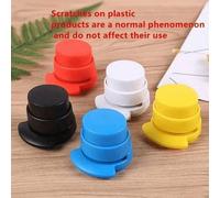 1 pièce Agrafeuse sans agrafes, pince de reliure manuelle, fabriquée en plastique de qualité, convient pour la maison et le bureau (couleur aléatoire), essentiel pour la rentrée scolaire ABS