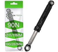 1 Pièce Amortisseur Machine 90N Ø11/11 mm 190/287 mm avec Code Original 2810430100 2816870400 2816870800 pour Beko pour Arcelic - Garantie de 5 Ans - ONIX TECH