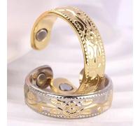 1 pièce Anneau en cuivre pour drainage lymphatique féminin, anneau magnétique de traitement de drainage lymphatique, anneau de pouce en cuivre réglable pour soulager les douleurs d'arthrite et le synd