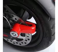 1 pièce Antivol de frein à disque de vélo robuste - Antivol pour vélo, moto, scooter électrique, tricycle avec bouton manuel - Structure en ABS/alliage de zinc, antivol de vélo compact pour vélo de mo