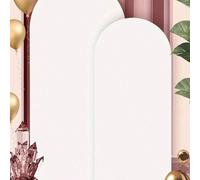 1 pièce, Arche de mariage en polyester blanc extensible, rideau multifonctionnel, convient pour les mariages, les fiançailles, les anniversaires, les enterrements de vie de jeune fille, les cérémonies