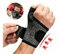 1 pièce Attelle de soutien du poignet avec pouce souple, stabilisateur de main à compression réglable pour hommes et femmes, sangle de soutien du poignet pour le sport, le fitness, l'exercice, la dact