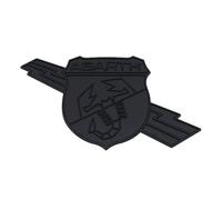 1 Pièce Autocollant de Voiture pour Abarth 500 124 125 595 600 Punto Voiture Autocollant Emblème Badge Stickers Décor Accessoires de Voiture