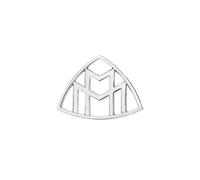 1 Pièce Autocollant de Voiture pour Maybach GLS GLE S500 Voiture Autocollant Emblème Badge Stickers Décor Accessoires de Voiture,Silverstyle