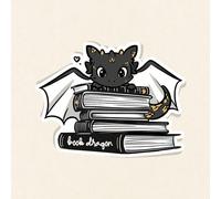 1 pièce Autocollant mignon de ver de livre, autocollant Kindle, autocollant de ver de livre, cadeau pour les amateurs de livres, cadeau pour les meilleurs amis Taille UniquePapetier