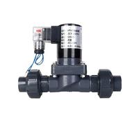 1 pièce avec électrovanne PVC 4 points à double bain d'huile 220 V, 6 points, anticorrosion, for acides et bases, DN15 DN25(DN15 220V)