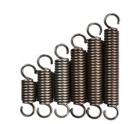 1 pièce avec ressorts à crochet, fil à ressort en acier de 1,2 mm de diamètre extérieur de 8 mm, longueur de 30 mm à 200 mm(1.2 x 8 x 45mm)