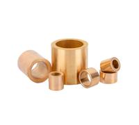 1 pièce Bague auto-lubrifiante en laiton à métallurgie des poudres contenant de l'huile, Diamètre intérieur 25mm, diamètre extérieur 32mm, longueur 20-40mm, 25x32x35mm