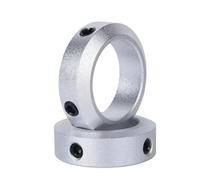1 pièce, bague fixe SCCAW, type de collier d'arrêt de positionnement d'arbre SOH SCSBN, alliage d'aluminium, surface anodisée, pince optique fixe avec vis(Sccaw 10x16x6)