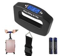 1 Pièce Balance Bagage Voyage pour Pese Bagages de Voyage, Balance Valise Portable avec Écran LCD, Fonction Tare - Pese Électronique - Compact - Parfait pour Tourisme