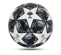 1 pièce Ballon de football en PU gonflable de taille 5 pour l'intérieur et l'extérieur, entraînement, cadeau. Convient aux étudiants, un excellent cadeau pour la rentrée scolaire. - Expédition sans go