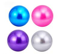 1 pièce Ballon de yoga prénatal 55-85 cm, ballon de Pilates à surface lisse pour débutants, ballon de fitness anti-éclatement épais pour la grossesse, l'accouchement et l'équilibre 55CM,85 cm,45CMPoly